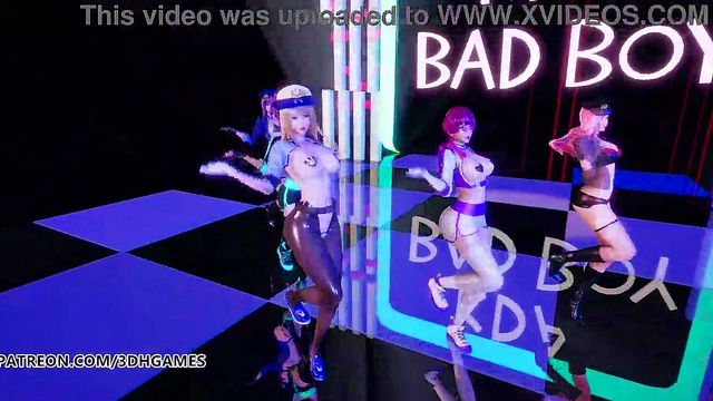 Redvelvet LoL Cosplay Babe Dances Hotly Before A Steamy XXX Showdown With Cock!