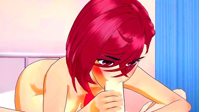 Naughty Futanari Recruits Seduce Their Captain With Hardcore Gangbang Sex