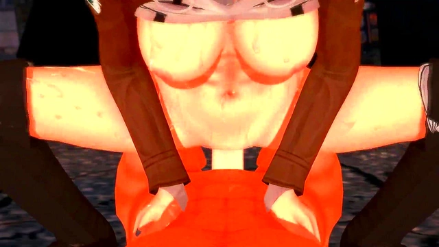 Annie Leonhart Fucks with Titan for Handjob & Cumshot Sex Scene