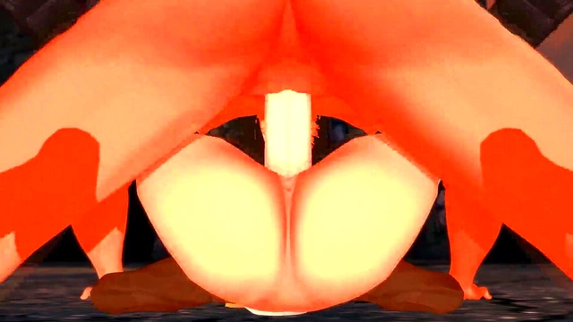 Annie Leonhart Fucks with Titan for Handjob & Cumshot Sex Scene