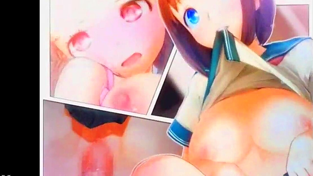 Anime Duo Eroge Tinklebell Rondo Blowjob & Creampie Orgy