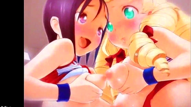 Anime Duo Eroge Tinklebell Rondo Blowjob & Creampie Orgy