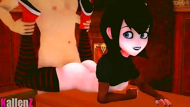 Sexy Mavis Dracula Masturbates Then Enjoys Hardcore Anal Sex Fantasies