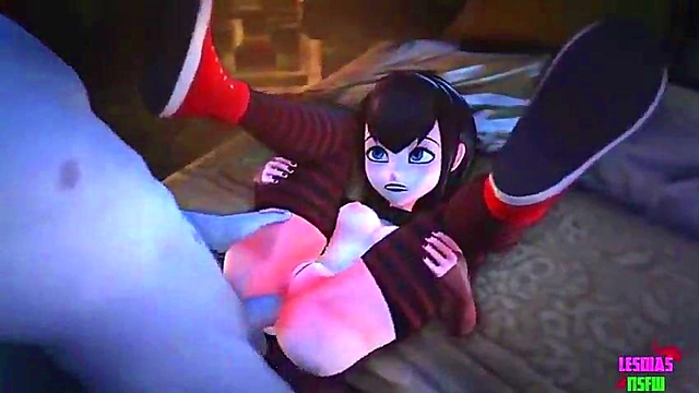 Sexy Mavis Dracula Masturbates Then Enjoys Hardcore Anal Sex Fantasies