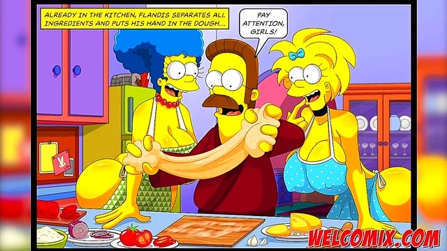 Simptoon Anime Fun Sexy The Simpsons Toon Porn Comics & Anal Adventures