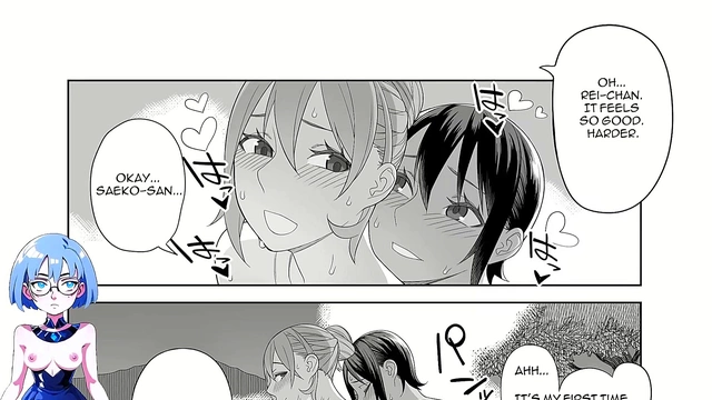 Cute Outfitted Futanari Gives Ecchi Love Sex & Busty Curves for Yuri Anime Pleasure