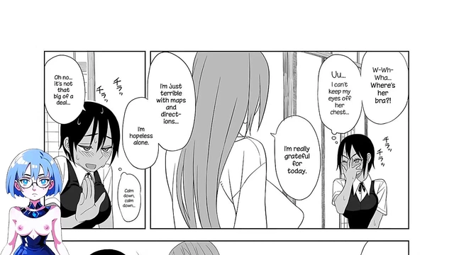 Cute Outfitted Futanari Gives Ecchi Love Sex & Busty Curves for Yuri Anime Pleasure