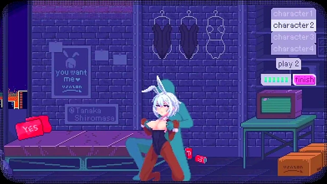 Sexy Bunny Gets Fucked Hard - Fun Anime Game Action!