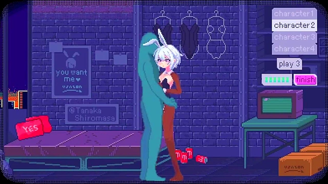Sexy Bunny Gets Fucked Hard - Fun Anime Game Action!
