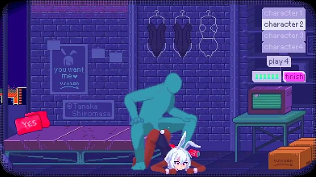 Sexy Bunny Gets Fucked Hard - Fun Anime Game Action!