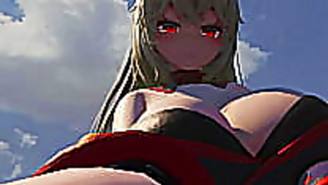 Huge Censored Monster-Girl Dominates Tiny In Steamy VR Sex Scene