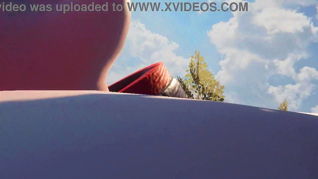 Huge Censored Monster-Girl Dominates Tiny In Steamy VR Sex Scene