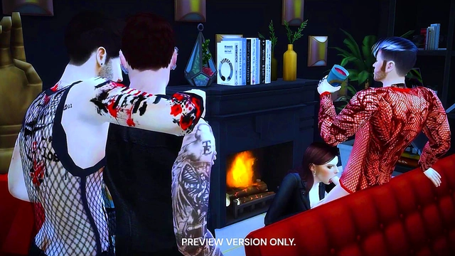 Anime Orgy Heaven Group Sex Party With Pussy-Licking & Gangbang Fun In 3D Bazory World