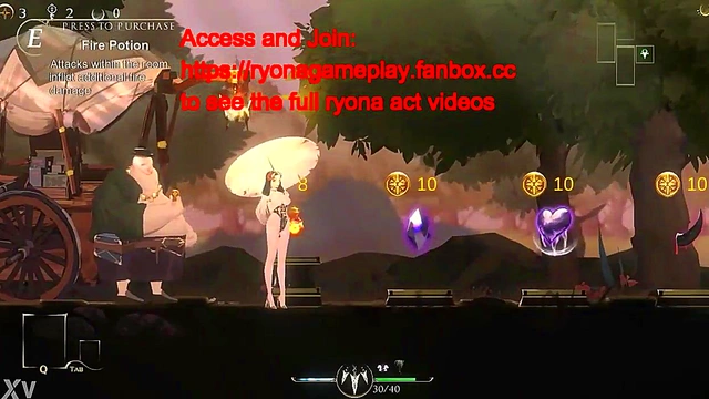 Fat Man Dominates in ThornsIn Ryona Game for Extreme Hentai Pleasure Fun