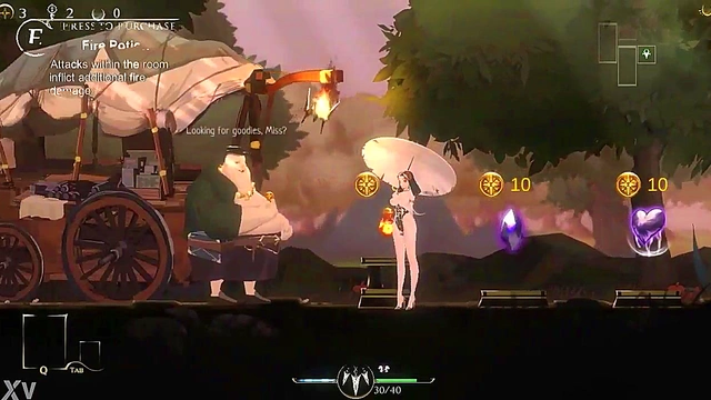 Fat Man Dominates in ThornsIn Ryona Game for Extreme Hentai Pleasure Fun