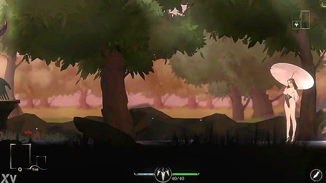 Fat Man Dominates in ThornsIn Ryona Game for Extreme Hentai Pleasure Fun