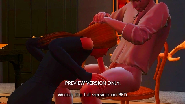 Naughty Sims Celebrity Dinner Turns Into A Hot 3D Hentai Sex