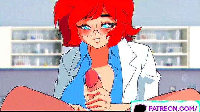 Doctor Seduces Anime Big-Tit Patient for Hot Cartoon Sex Session