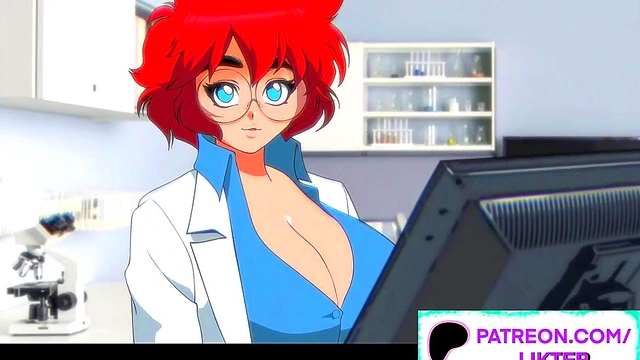 Doctor Seduces Anime Big-Tit Patient for Hot Cartoon Sex Session