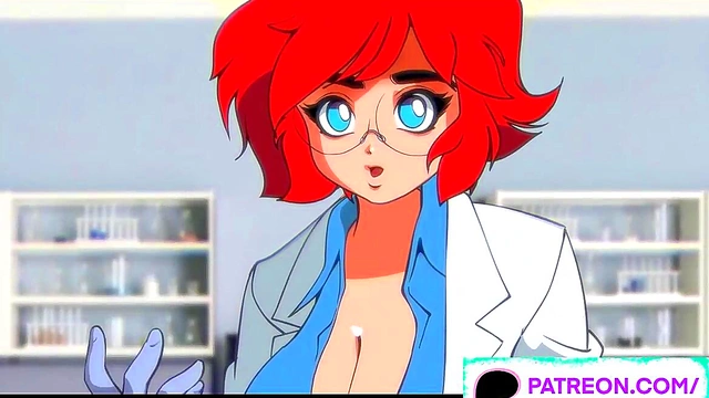 Doctor Seduces Anime Big-Tit Patient for Hot Cartoon Sex Session