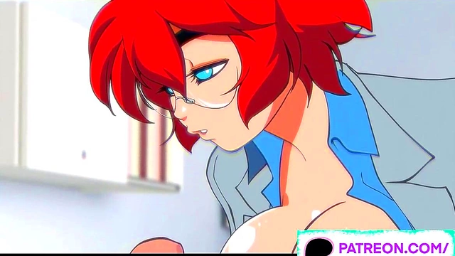 Doctor Seduces Anime Big-Tit Patient for Hot Cartoon Sex Session
