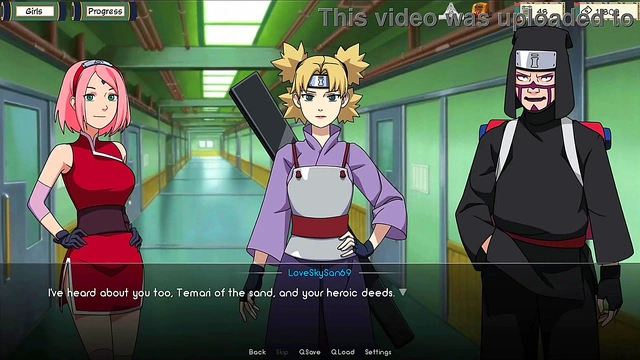 Sizzling Anime Sex Scene Temari Gets Pounded by Naruto's Trained Dick!