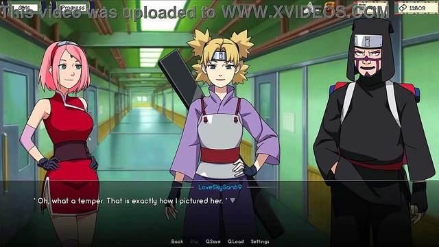 Sizzling Anime Sex Scene Temari Gets Pounded by Naruto's Trained Dick!