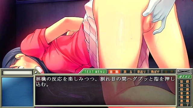 Idol Student Gets Hardcore Anime Game Action With Big Cumshots