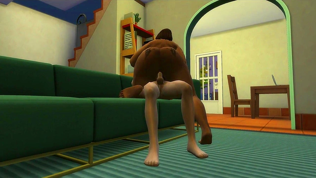 Sims Massage Frenzy Sexy 3D Brunette Gets Hardcore Game Play Action