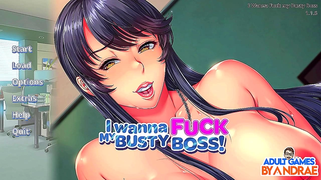 Busty Anime Boss Gets Fucked Hard With Huge Dick for Climaxing Orgasm