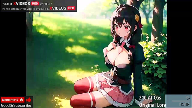 Yunyun's Uncensored Anime ASMR Show With Sultry Music & Hot Sex Scenes