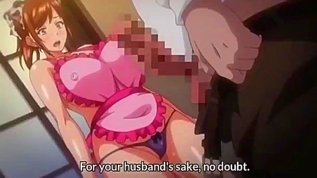 Japanese NTR Hentai Scene Feats Cheating Wife Taking Big Dick Deeply