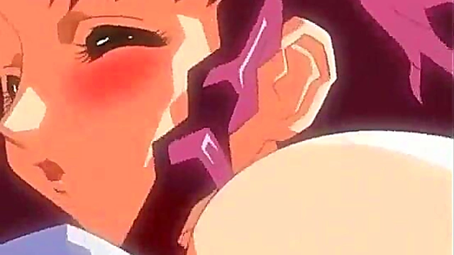 Aroused Japanese Anime Babe Gives Hot Blowjob & Rides Dick for Perverted Pleasure