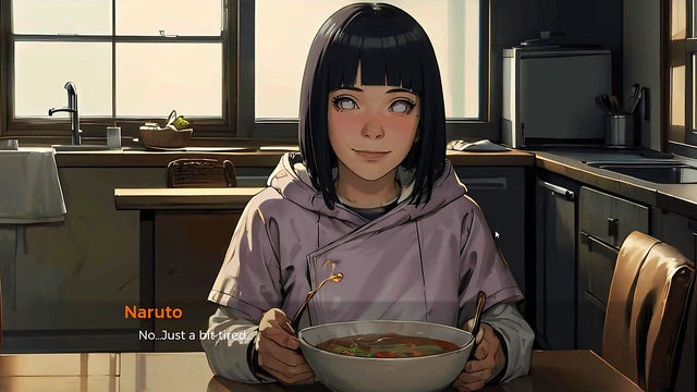 Curvy Hinata Satisfies Hokage With Her Giant Tits And Sexy Outfits In Anime Sex Scene