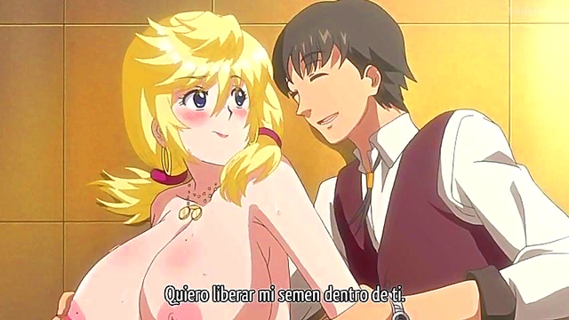 Old Married Woman Fucks Three Guys for Hentai Trio Pleasure Sessions