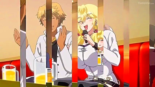 Old Married Woman Fucks Three Guys for Hentai Trio Pleasure Sessions