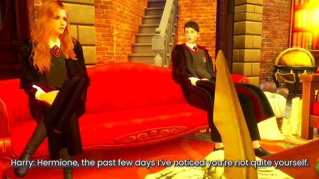 Hogwarts Anime Celeb Rough Sex Scene With Emma Watson & Daniel Radcliffe