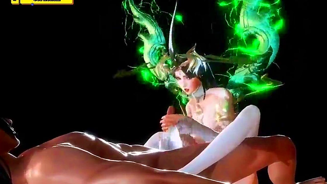 Green Lantern Babe Gets Big Ass Fucked & Creamed In Anime Style