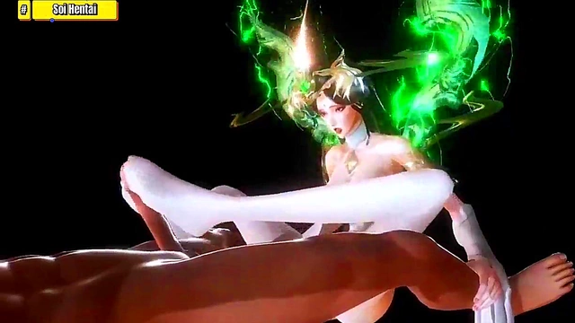 Green Lantern Babe Gets Big Ass Fucked & Creamed In Anime Style