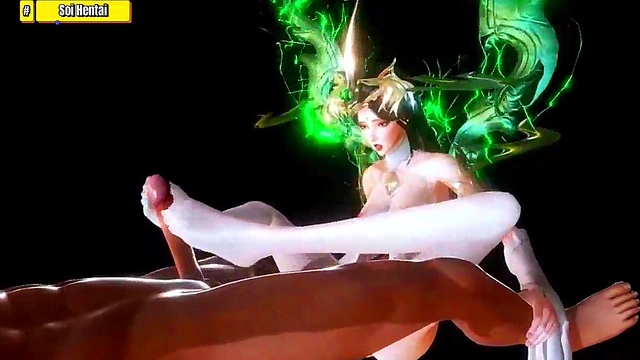 Green Lantern Babe Gets Big Ass Fucked & Creamed In Anime Style