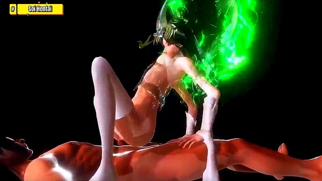 Green Lantern Babe Gets Big Ass Fucked & Creamed In Anime Style