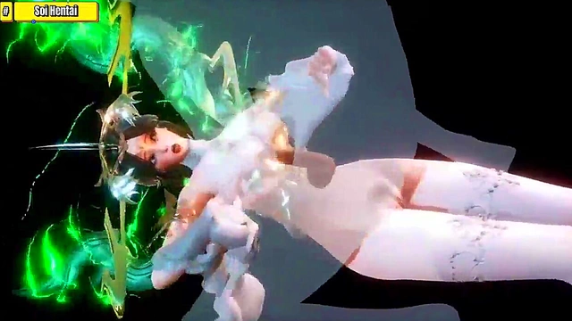 Green Lantern Babe Gets Big Ass Fucked & Creamed In Anime Style