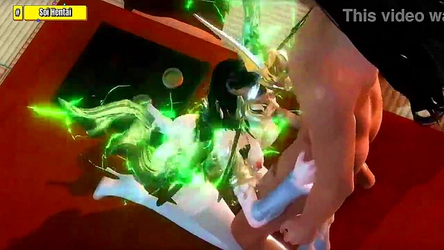 Green Lantern Babe Gets Big Ass Fucked & Creamed In Anime Style