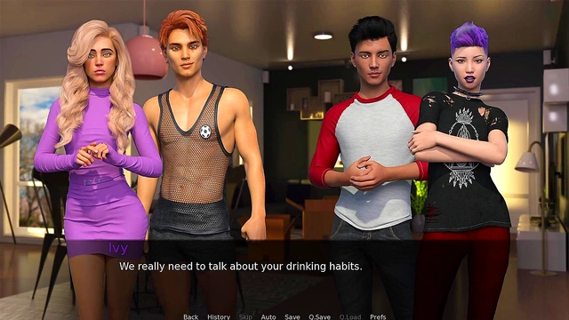 Blonde Teen Sluts Afterparty Handjob Ends With Futa Cum-In-Mouth