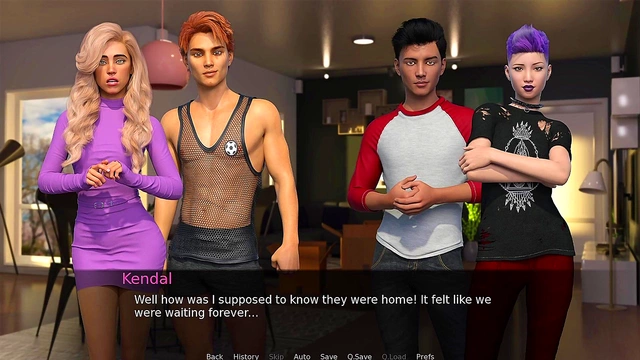 Blonde Teen Sluts Afterparty Handjob Ends With Futa Cum-In-Mouth