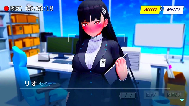 Sizzling Anime Rio Gets Nailed Hard by Giant Dildo for Wet Orgasms