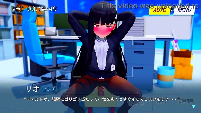 Sizzling Anime Rio Gets Nailed Hard by Giant Dildo for Wet Orgasms