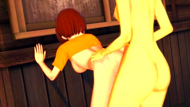 Daphne Fucks Velma With Futanari Cocks In 3D Scooby-Doo Anime Sex Scene