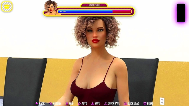 Stepmom's Lustful Garden Fantasy Busty MILF Tempts Innocent Stepson In 3D