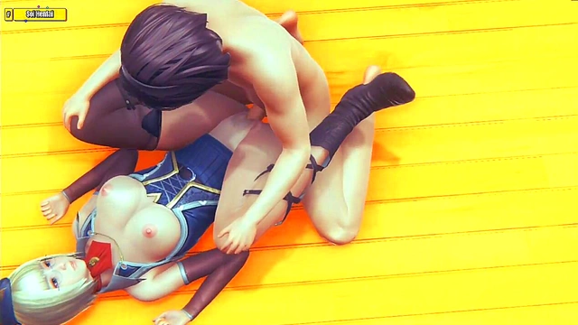 Sitri Honey's Anime Big-Tits Orgy Doggy Style & Blowjob Delight!